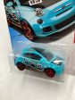 2018 Hot Wheels Fiat 500 Light Blue chase 240A Discount