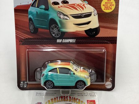 2024 Disney Pixar Cars On The Road Van Campbell 141A Online now