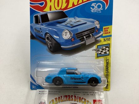 Hot Wheels 2018 Fairlady 2000 Light Blue #055 80A Supply