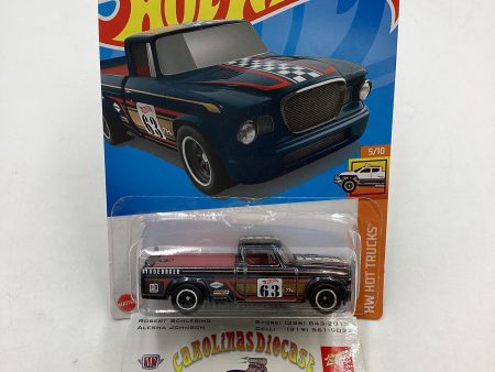 2022 Hot Wheels Super Treasure Hunt #093 63 Studebaker Champ W  Protector Supply