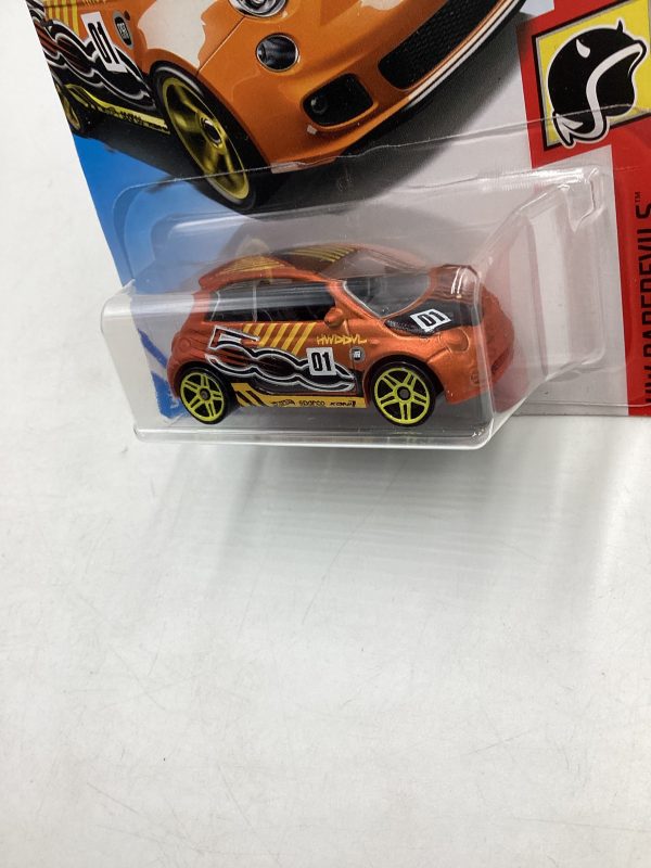 2018 Hot Wheels Fiat 500 Orange chase 240A Discount