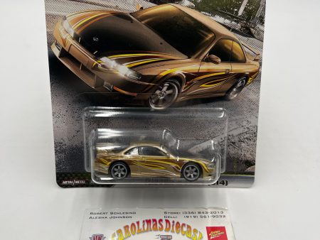 Hot Wheels Fast & Furious Fast Tuners #3 Nissan 240SX S14 Gold W Protector Fashion