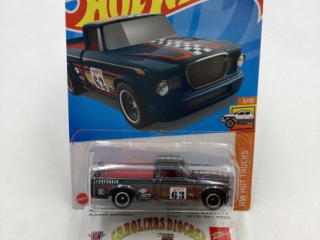 2022 Hot Wheels Super Treasure Hunt #093 63 Studebaker Champ W  Protector Fashion