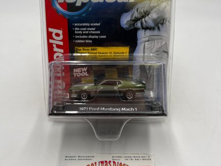 Auto World Top Gear #2 1971 Ford Mustang Mach 1 Green 182C Supply