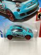 2018 Hot Wheels Fiat 500 Light Blue chase 240A Discount