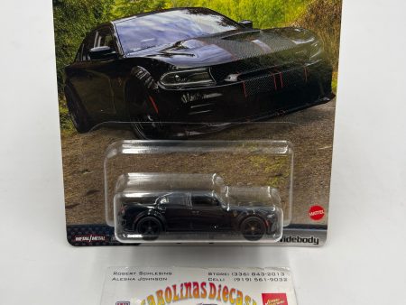 Hot Wheels Fast & Furious #5 Dodge Charger SRT Hellcat Widebody Black 246H Cheap