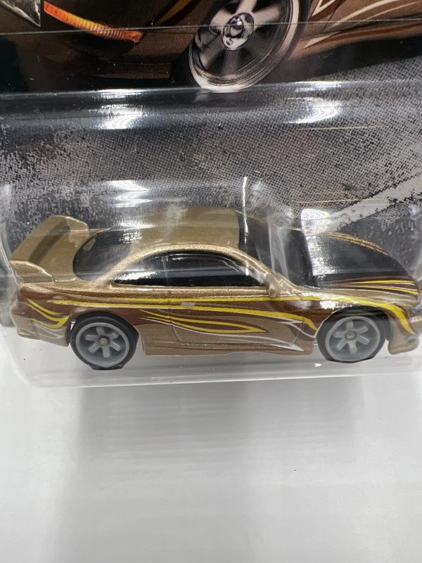 Hot Wheels Fast & Furious Fast Tuners #3 Nissan 240SX S14 Gold W Protector Fashion