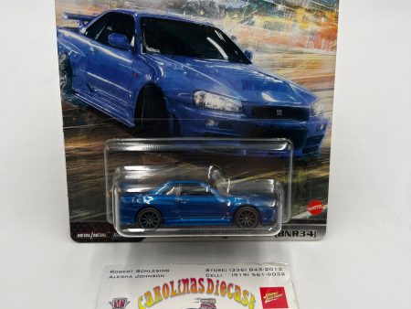 Hot Wheels Fast & Furious Fast Superstars #1 Nissan Skyline GTR BNR34 W Protector Supply