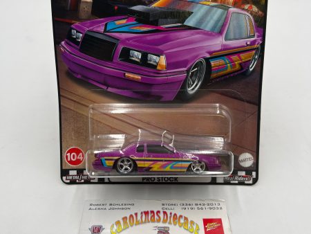 2024 Hot Wheels Boulevard Gold Label #104 86 Ford Thunderbird Pro Stock Purple 260D Discount