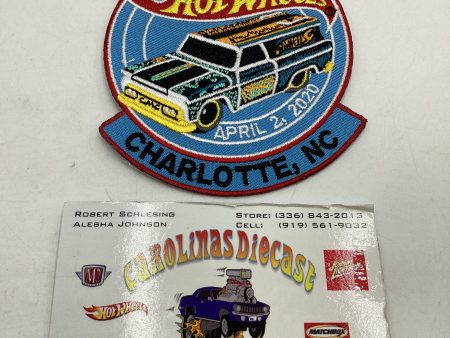 Hot wheels 2020 20th Nationals Charlotte NC Dinner 64 GMC Panel Truck Patch For Discount