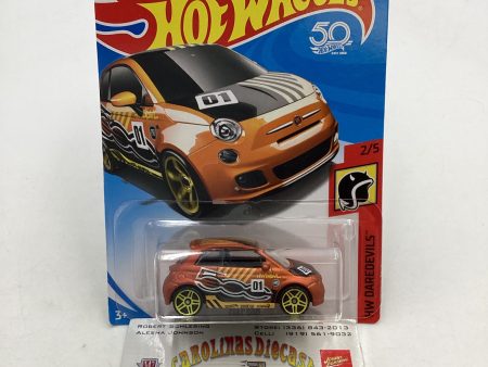 2018 Hot Wheels Fiat 500 Orange chase 240A Discount