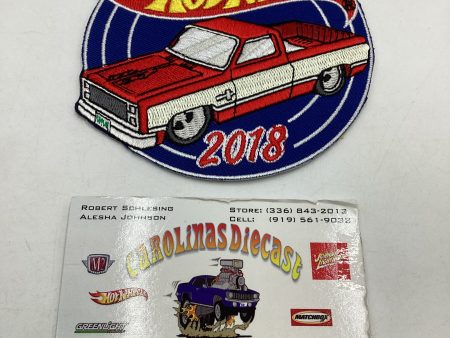 Hot wheels 2018 18th Nationals  83 Chevy Silverado Patch Hot on Sale