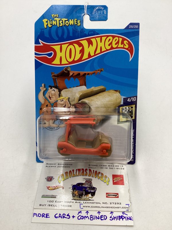 2020 Hot Wheels  #235 The Flintstones Flintmobile 123B Online now