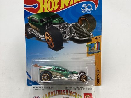 2018 Hot Wheels Kmart Exclusive Surf Crate Green 237D Online