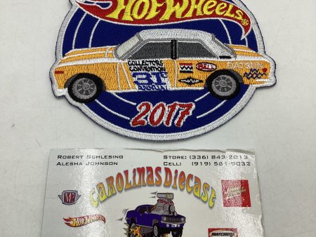 Hot wheels 2017 31st Convention Los Angeles CA Datsun Bluebird 510 Patch For Discount