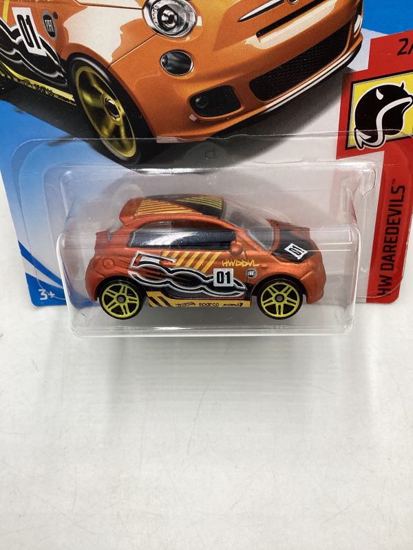 2018 Hot Wheels Fiat 500 Orange chase 240A Discount