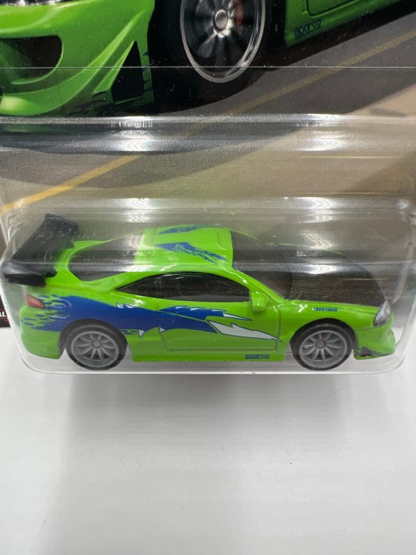 Hot Wheels Fast & Furious Fast Stars #1 Mitsubishi Eclipse Green W Protector Online Sale