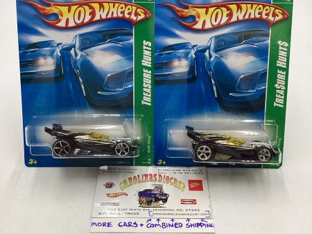 2008 Hot Wheels Super Treasure Hunt + Treasure Hunt Drift King Black #171 with protector Online