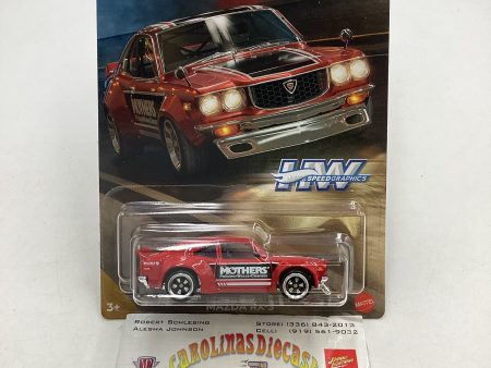 2024 Hot Wheels Speed Graphics 4 5 Mazda RX-3 159G Online Hot Sale