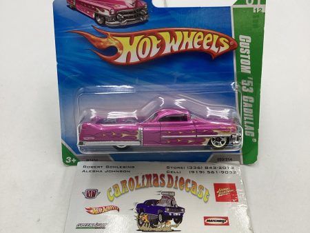 2010 HW Treasure Hunts #053 Custom 53 Cadillac Short Card 277B For Cheap