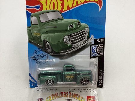 2020 Hot Wheels #120 49 Ford F1 Metallic Green 33B Discount