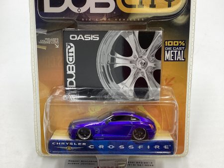 Jada Toys Dub City #069 Chrysler Crossfire Blue 221A For Sale