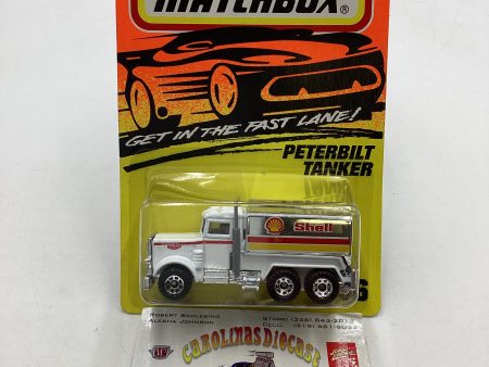 1993 Matchbox #56 Peterbuilt Tanker Shell 208D Hot on Sale