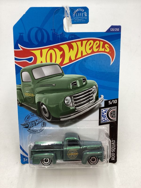 2020 Hot Wheels #120 49 Ford F1 Metallic Green 33B Discount