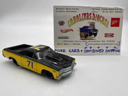 Hot Wheels Waynes Garage Chase Premium 71 El Camino Yellow Loose For Cheap