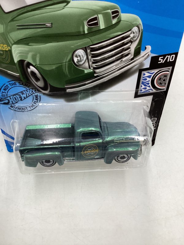 2020 Hot Wheels #120 49 Ford F1 Metallic Green 33B Discount