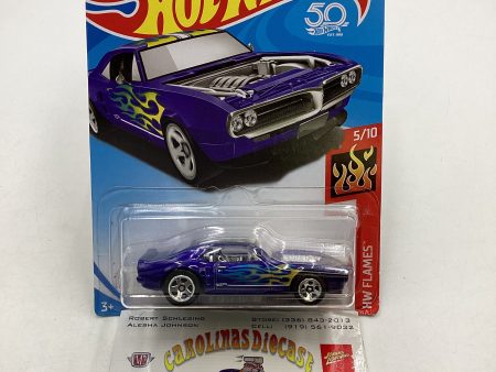 Hot Wheels 2018 Custom 67 Pontiac Firebird Blue #324 36B Online