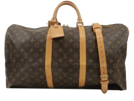 Louis Vuitton Monogram Keep All Bandouliere 55 Bag M41414 Online now