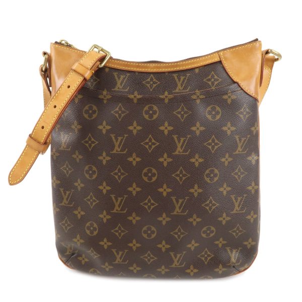 Louis Vuitton Monogram Odeon MM Shoulder Bag Brown M56389 Cheap