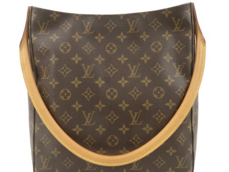 Louis Vuitton Monogram Looping GM Shoulder Bag Brown M51145 Hot on Sale