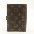 Louis Vuitton Monogram Agenda PM Planner Cover Brown R20005 Online now