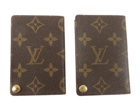 Louis Vuitton Set of 2 Porte Cartes Credit Pression M60937 Discount