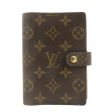 Louis Vuitton Monogram Agenda PM Planner Cover Brown R20005 Online now