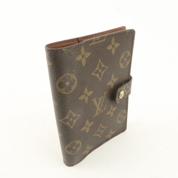 Louis Vuitton Monogram Agenda PM Planner Cover Brown R20005 Online now