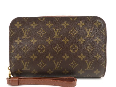 Louis Vuitton Monogram Orsay Clutch Bag Pouch Brown M51790 Online Hot Sale