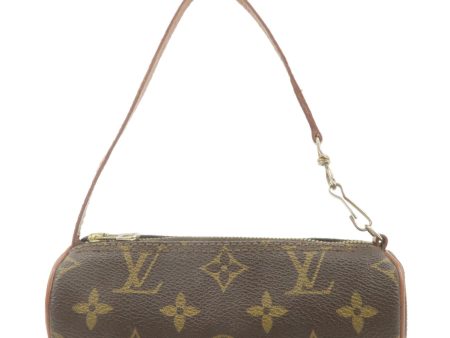 Louis Vuitton Monogram Pouch for Papillon Bag Old Style Brown For Cheap