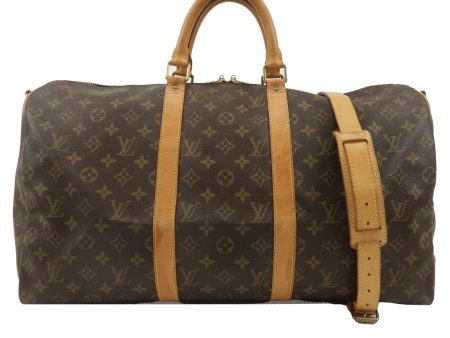 Louis Vuitton Monogram Keep All Bandouliere 50 Boston Bag M41416 For Cheap