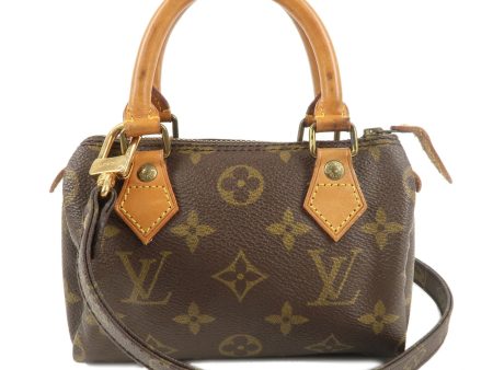 Louis Vuitton Monogram Mini Speedy & Strap M41534 J75010 Online Hot Sale