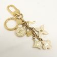 Louis Vuitton Porte Cles Pampille Bag Charm Gold Ivory M91927 Supply