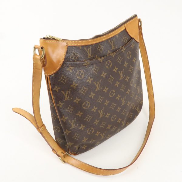 Louis Vuitton Monogram Odeon MM Shoulder Bag Brown M56389 Cheap