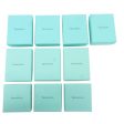 Tiffany&Co. Set of 10 Jewelry Paper Box For Necklaces Tiffany Blue Online now