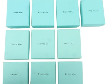 Tiffany&Co. Set of 10 Jewelry Paper Box For Necklaces Tiffany Blue Online now