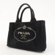 PRADA Canapa Mini Canvas 2Way Bag Shoulder Bag Black 1BG439 Online Hot Sale