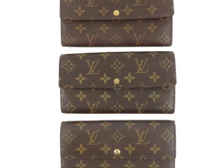 Louis Vuitton Monogram Set of 3 Wallet M61734 M61725 M61725 Hot on Sale