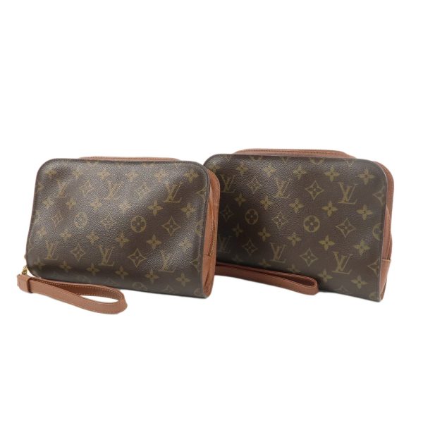 Louis Vuitton Monogram Set of 2 Orsay Clutch Bag M51790 Online now