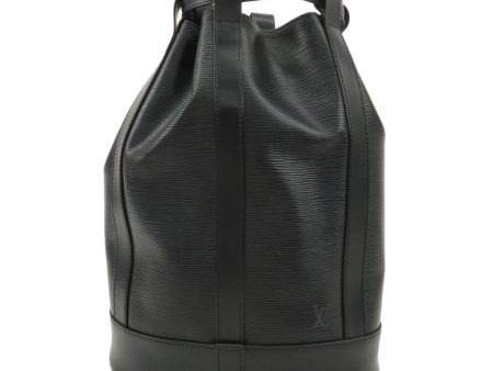 Louis Vuitton Epi Randonnee PM Laundry Bag Noir Black M52352 Online